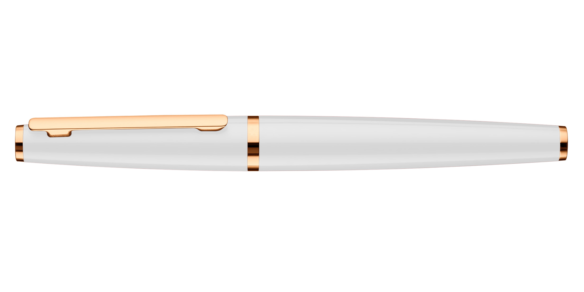 Otto Hutt Design 06 rollerball white closed