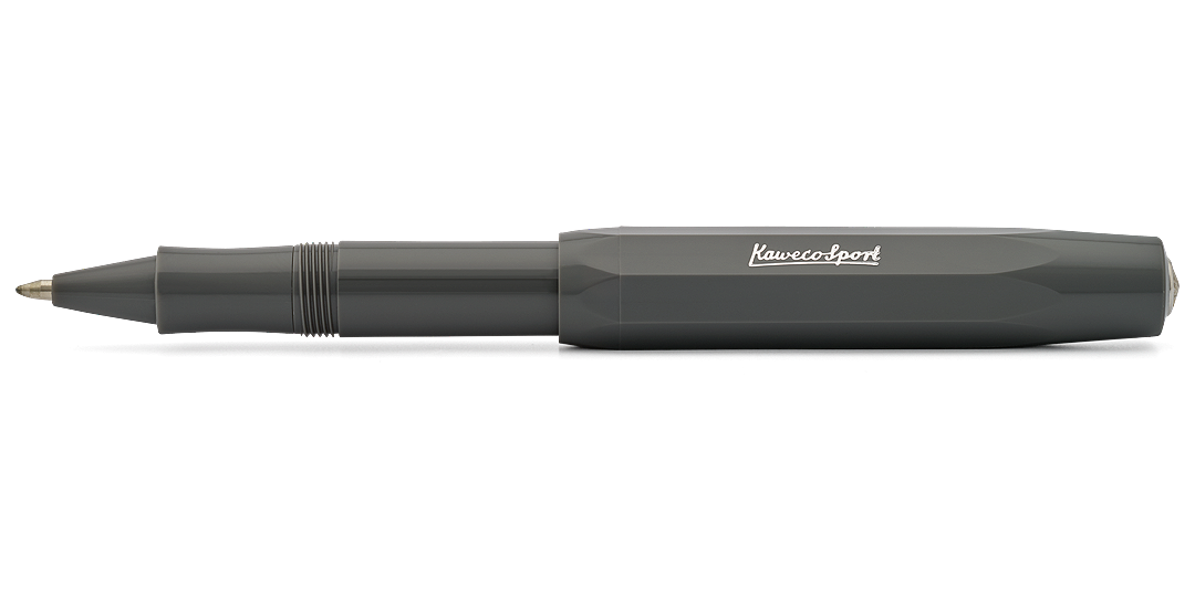 Kaweco_SKYLINE_Grau_Rollerball_Schatten Kaweco SKYLINE Sport Rollerball Grau