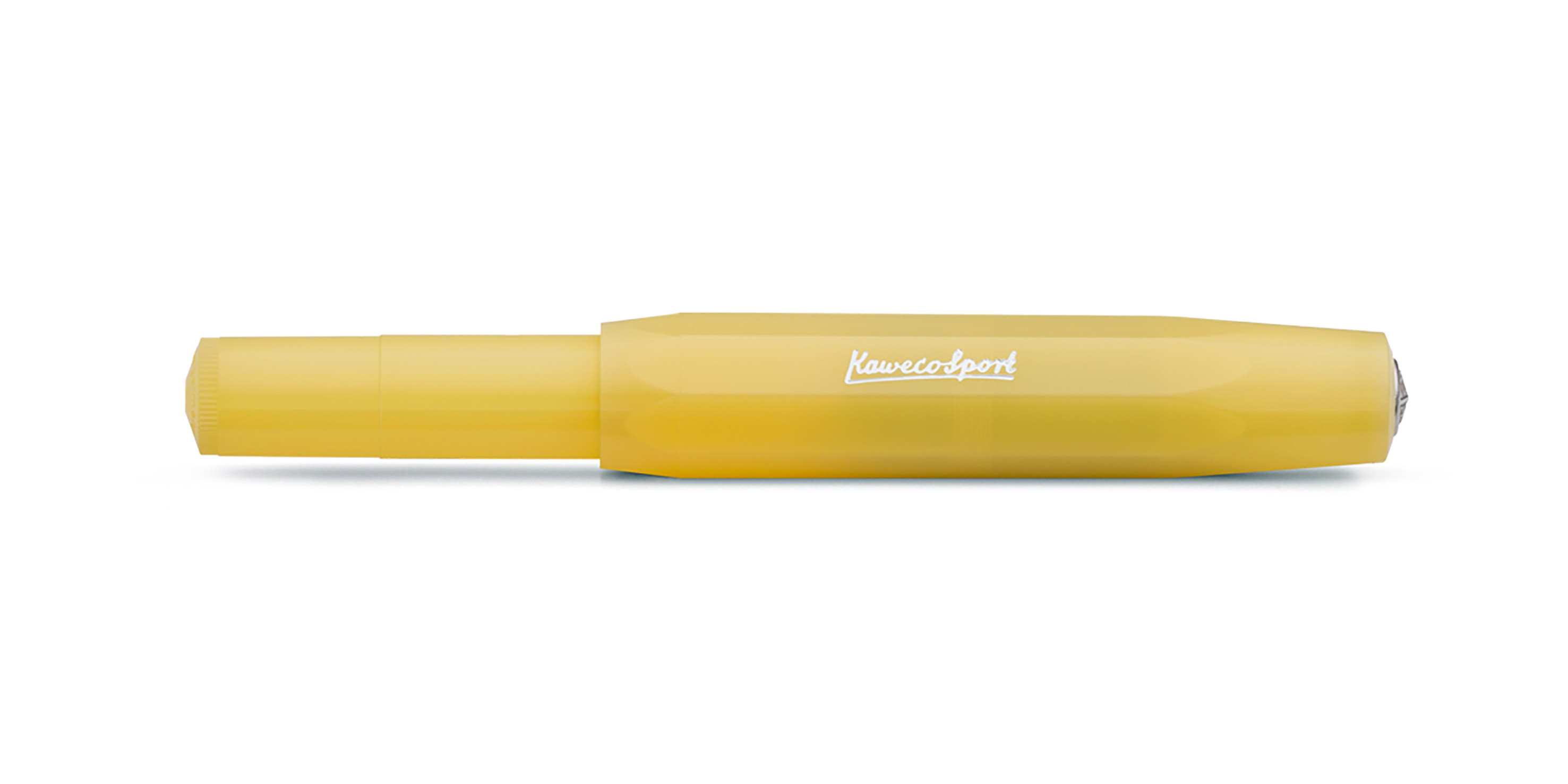 Kaweco-Frosted-Sport-F-ller-Geschlossen-Sweet-Banana-fountain-pen-closed Kaweco FROSTED Sport Füllhalter Sweet Banana Geschlossen