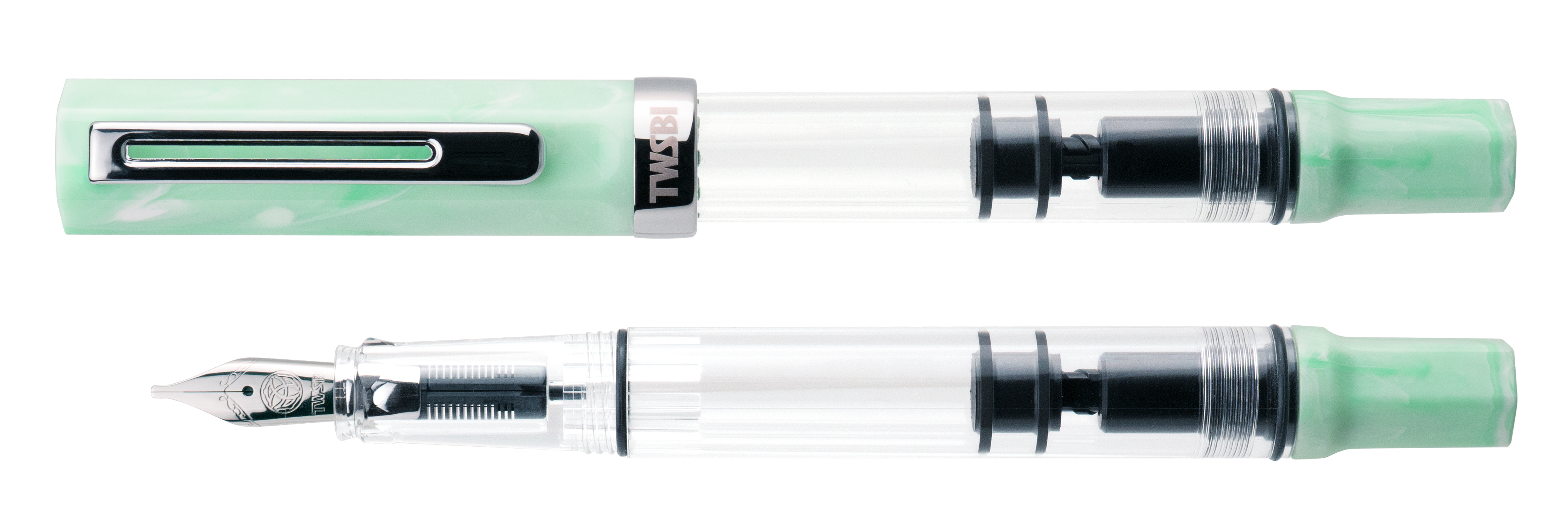 TWSBI ECO Kolbenfüllhalter Amazonite