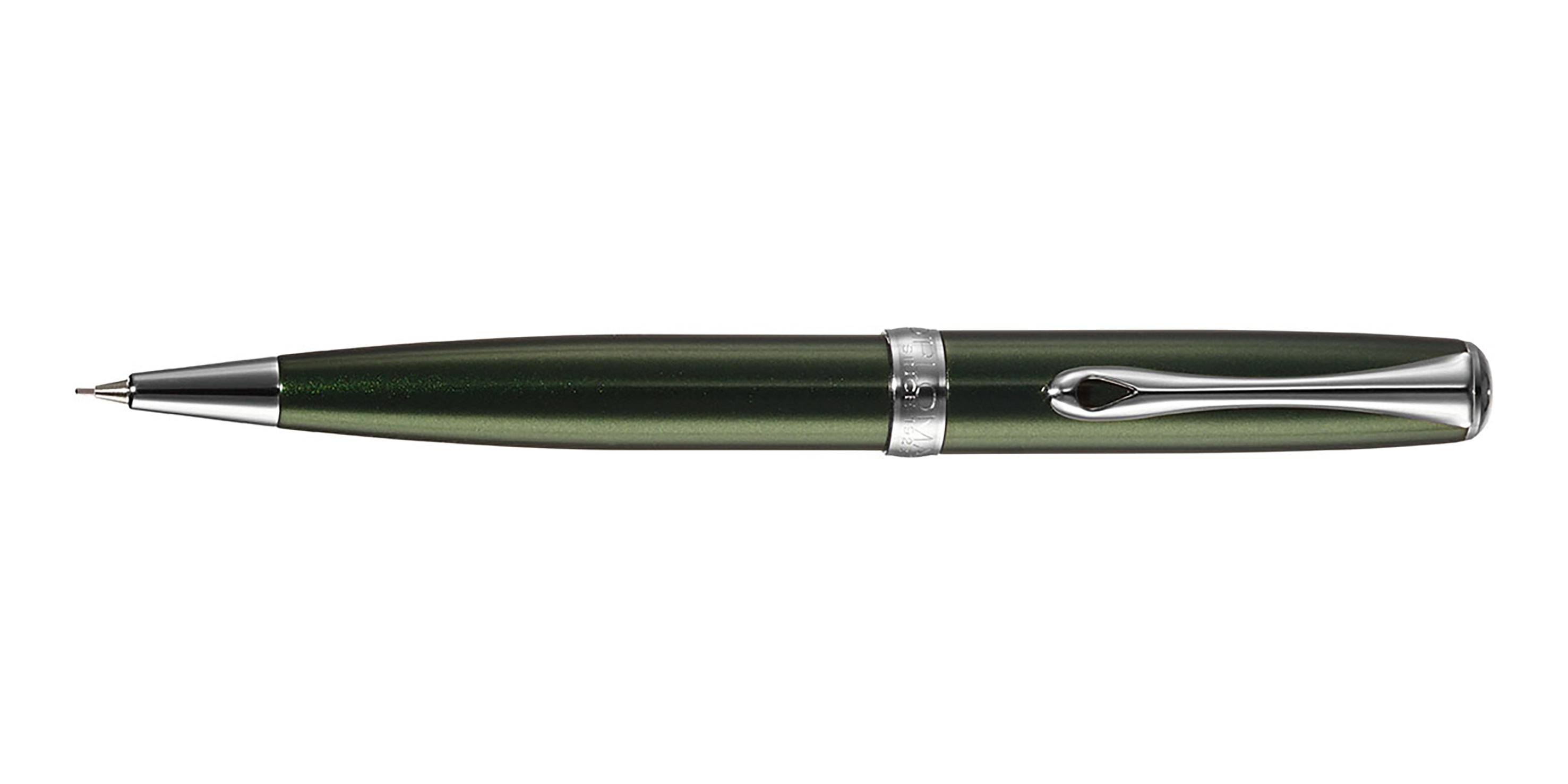 Diplomat Excellence A2 Drehbleistift Evergreen Chrom