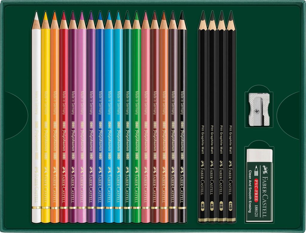 Faber-Castell Polychromos & Pitt Graphite Matt 23er