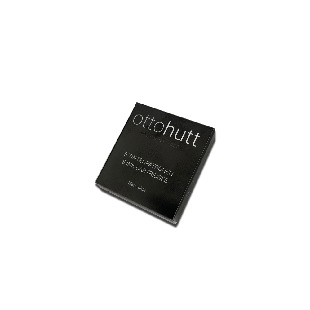 ottohutt-156-61208-Tintenpatronen-blau Otto Hutt ink cartridges blue 5 pieces