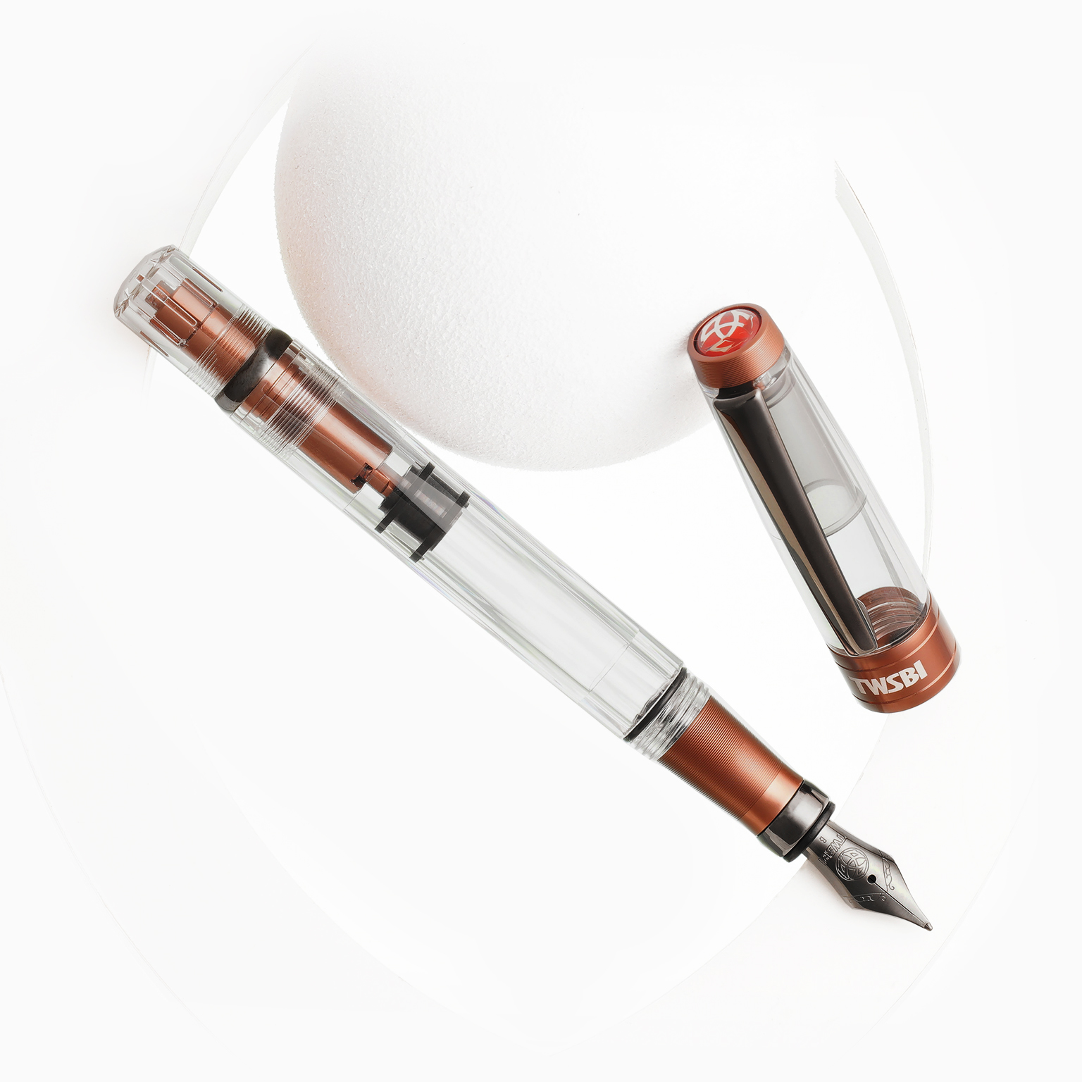 TWSBI Diamond 580ALR Affogato Onyx Kolbenfüllhalter