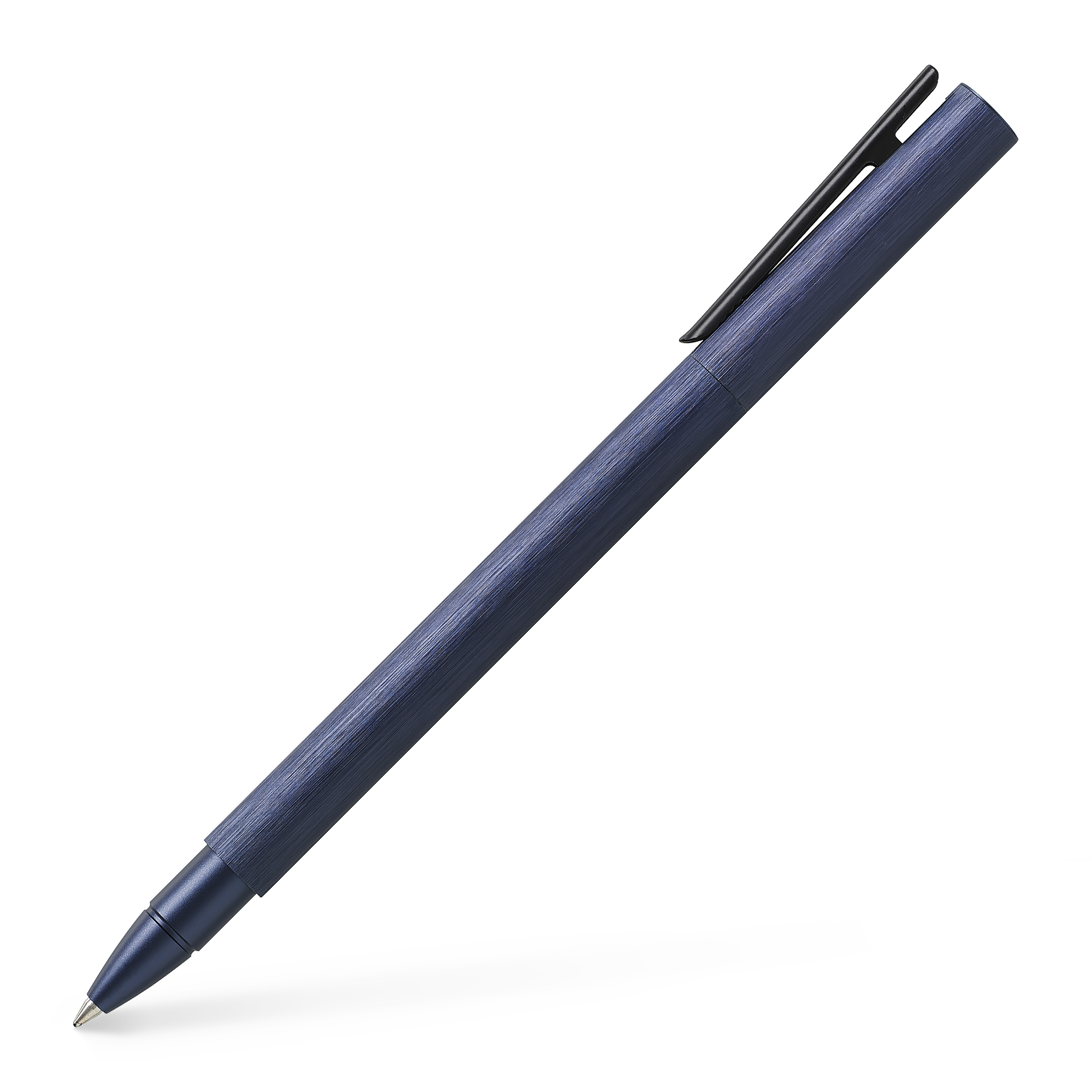 146166_Roller-Neo-Slim-Aluminium-dark-blue_High-Res_64129 Faber-Castell Tintenroller Neo Slim Aluminium blau