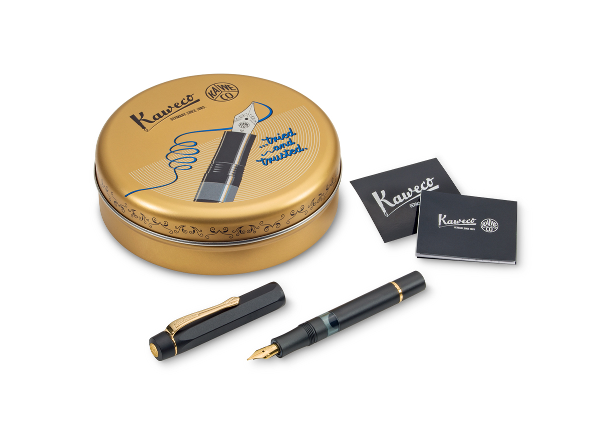 Kaweco Al SPORT Kolbenfüllhalter Starter Set