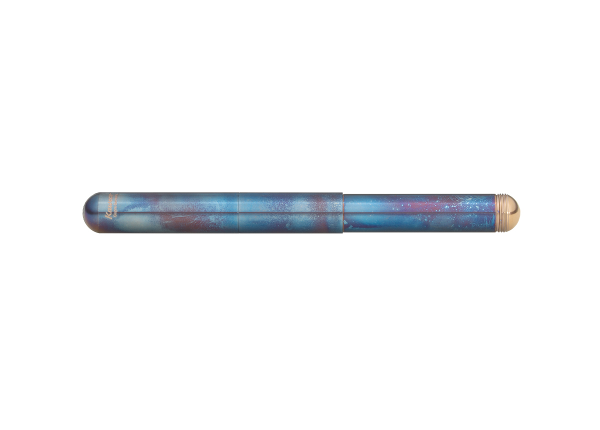 Kaweco SUPRA Füllhalter Fireblue mit geschlossener Kappe