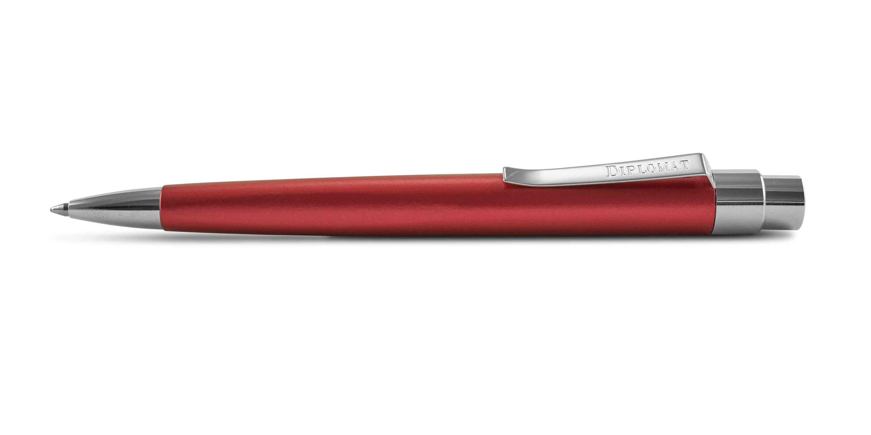 Diplomat-Magnum-Kugelschreiber-Feuerrot-ballpen-burned-red Diplomat Magnum Kugelschreiber Feuerrot