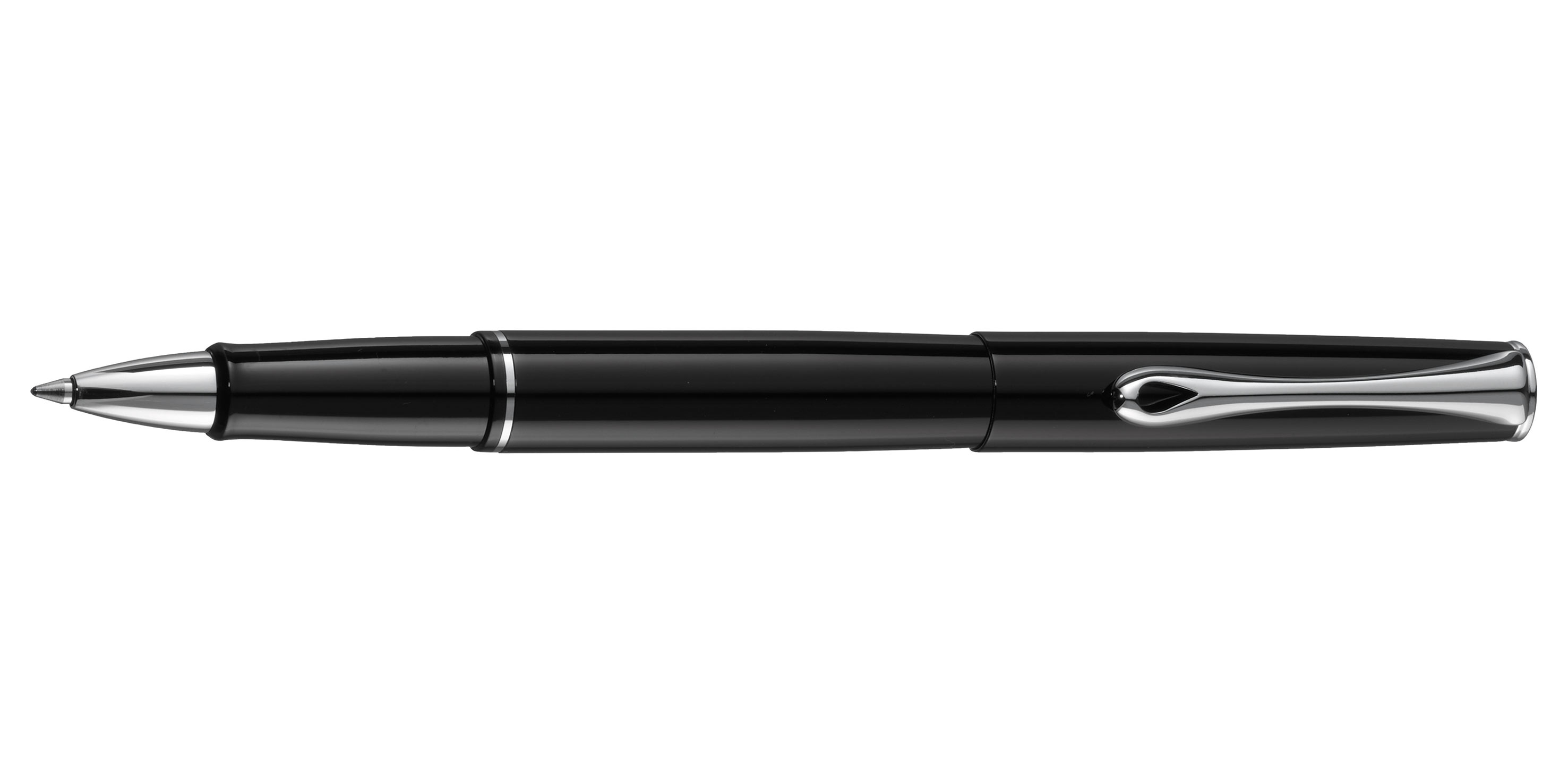 Diplomat-Esteem-Tintenroller-Schwarz-rollerball-black Diplomat Esteem Tintenroller Lack Schwarz