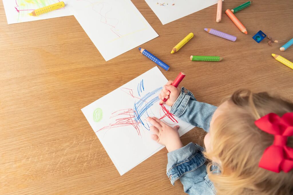 Faber-Castell Buntstift Grippy 10er Set mit Spitzer