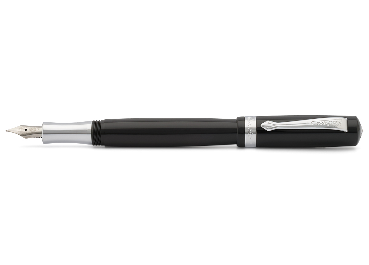 Kaweco_Student_FountainPen_black_steel_nib Kaweco STUDENT Füllhalter Schwarz Kalligrafie