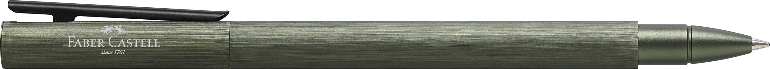 Faber-Castell Tintenroller Neo Slim Aluminium olivgrün
