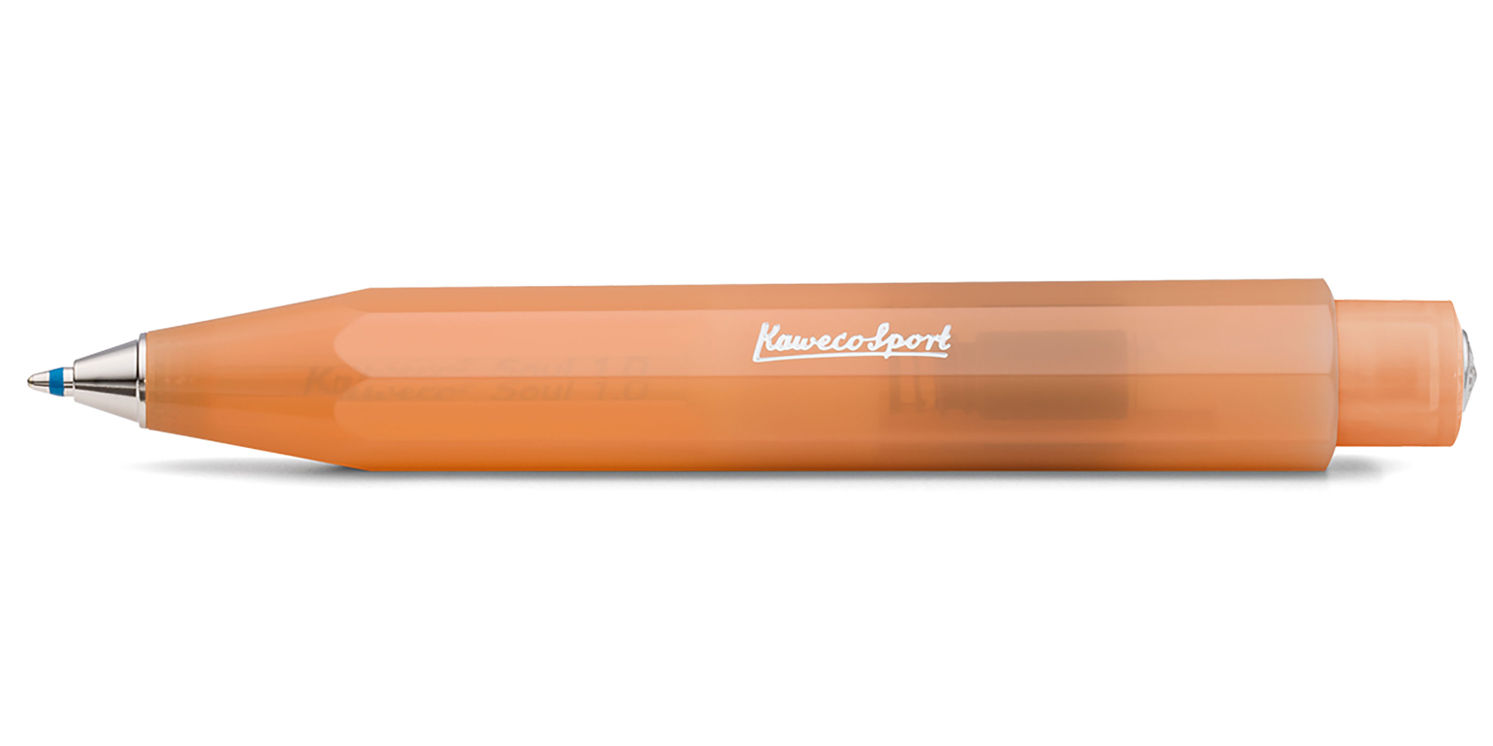Kaweco-Frosted-Sport-Kugelschreiber-Soft-Mandarine-ballpen Kaweco FROSTED Sport ballpen Soft Mandarine