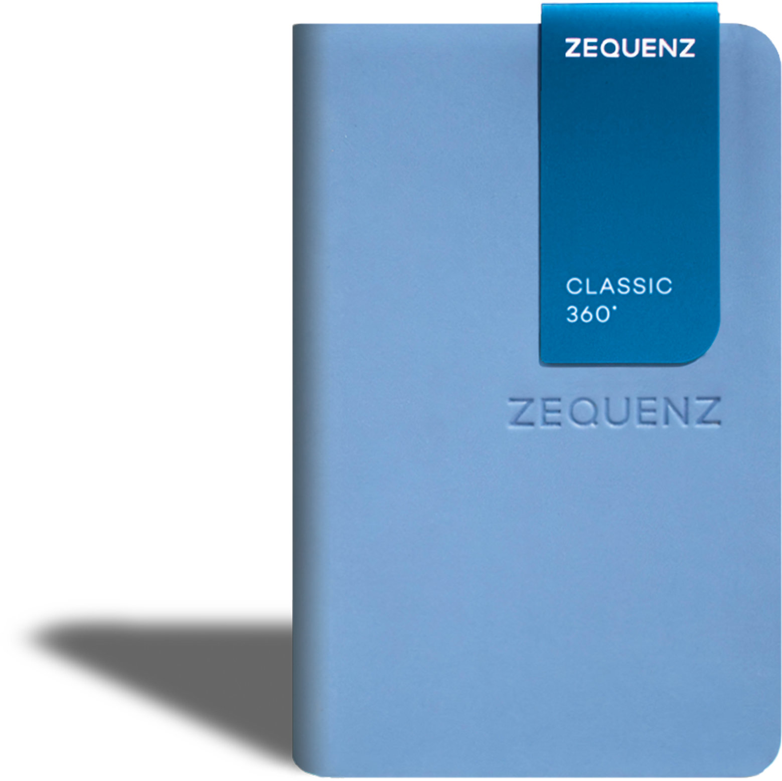 Zequenz The Color Notizbuch A7 Hellblau