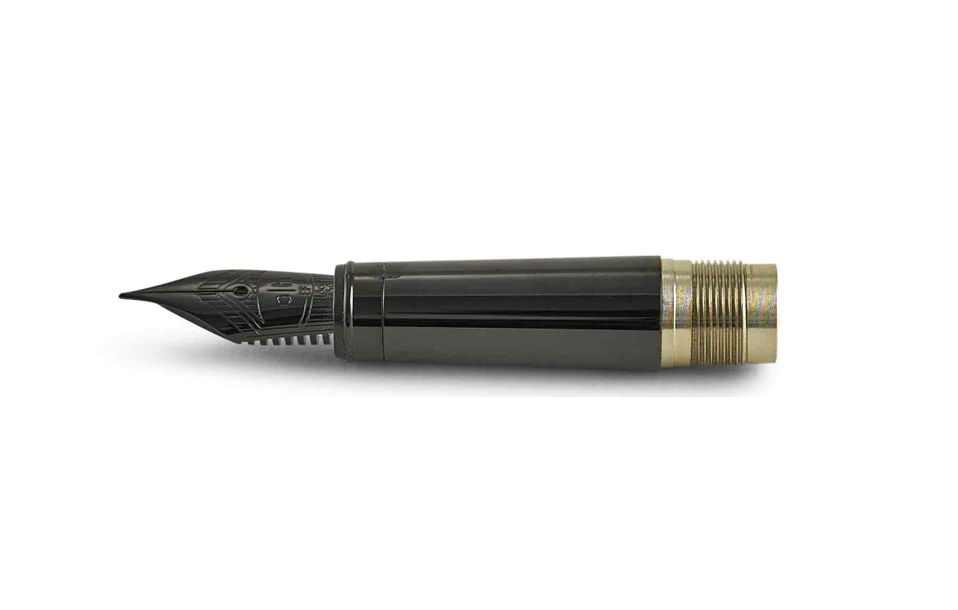 Otto Hutt Design 06 nib unit 18ct Gold PVD Black Extra Fine