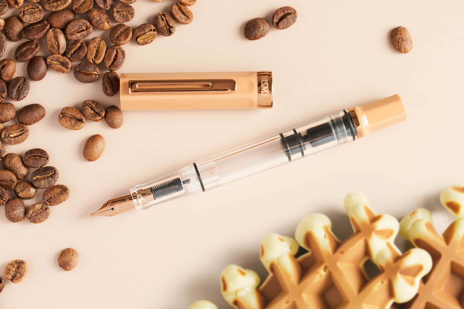 TWSBI ECO Caffe with Bronze Kolbenfüllhalter