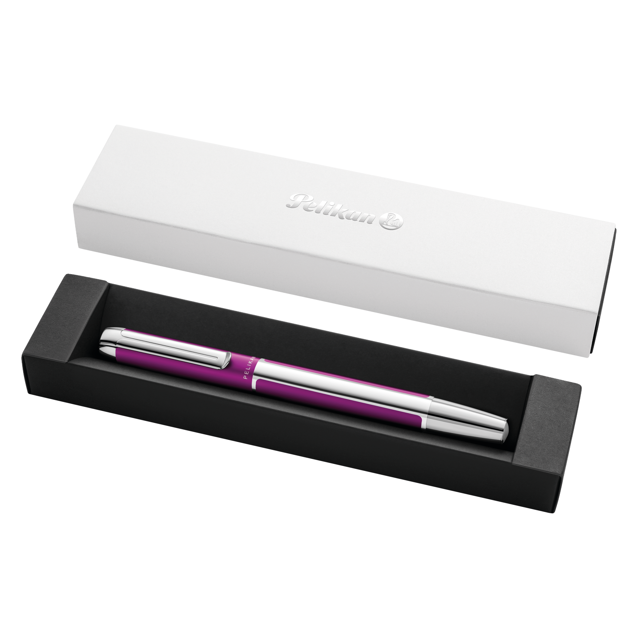 Füllhalter (Patronenfüllsystem) Pelikan Füllhalter Pura® P40 Violett