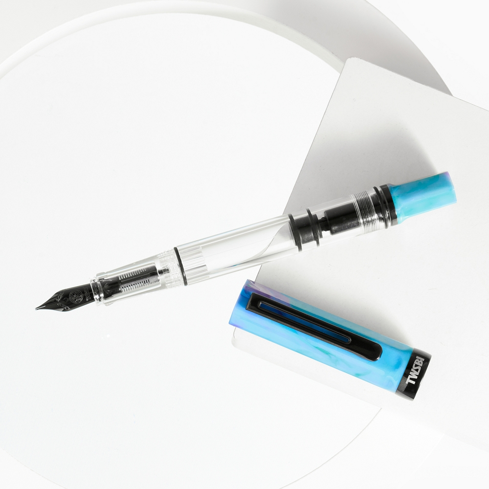 TWSBI ECO Cosmos Blue Onyx Kolbenfüllhalter