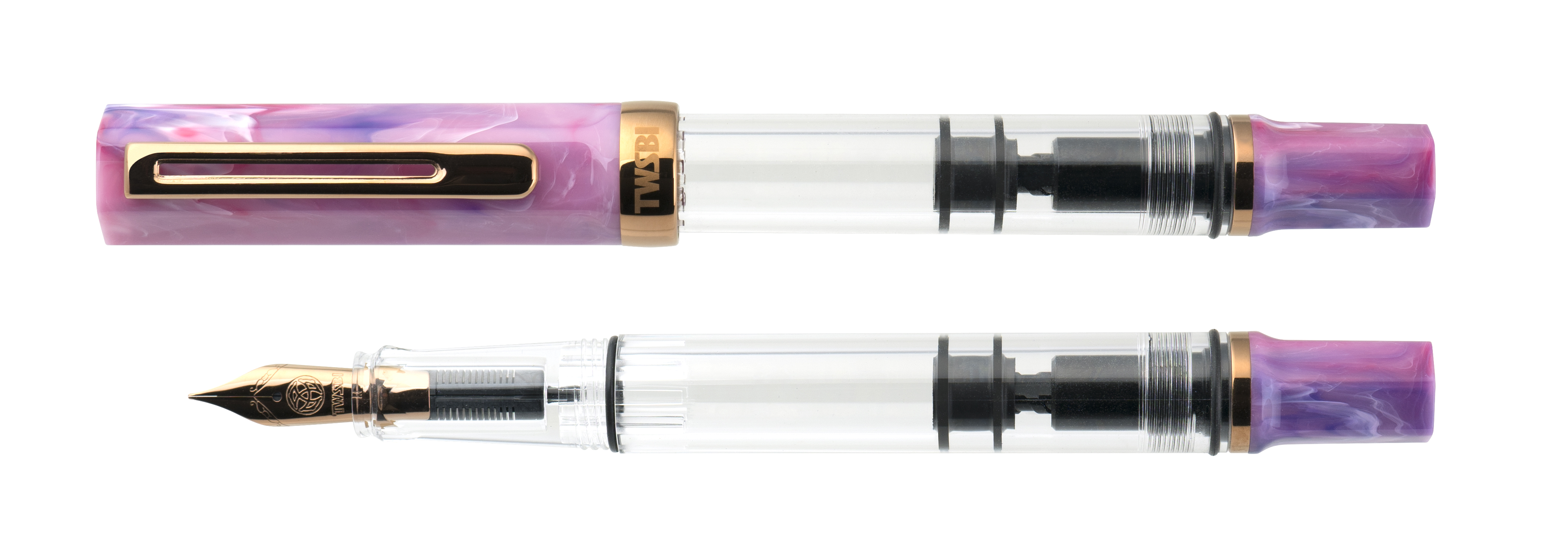 TWSBI ECO Fluorite Purple Bronze Füllfederhalter