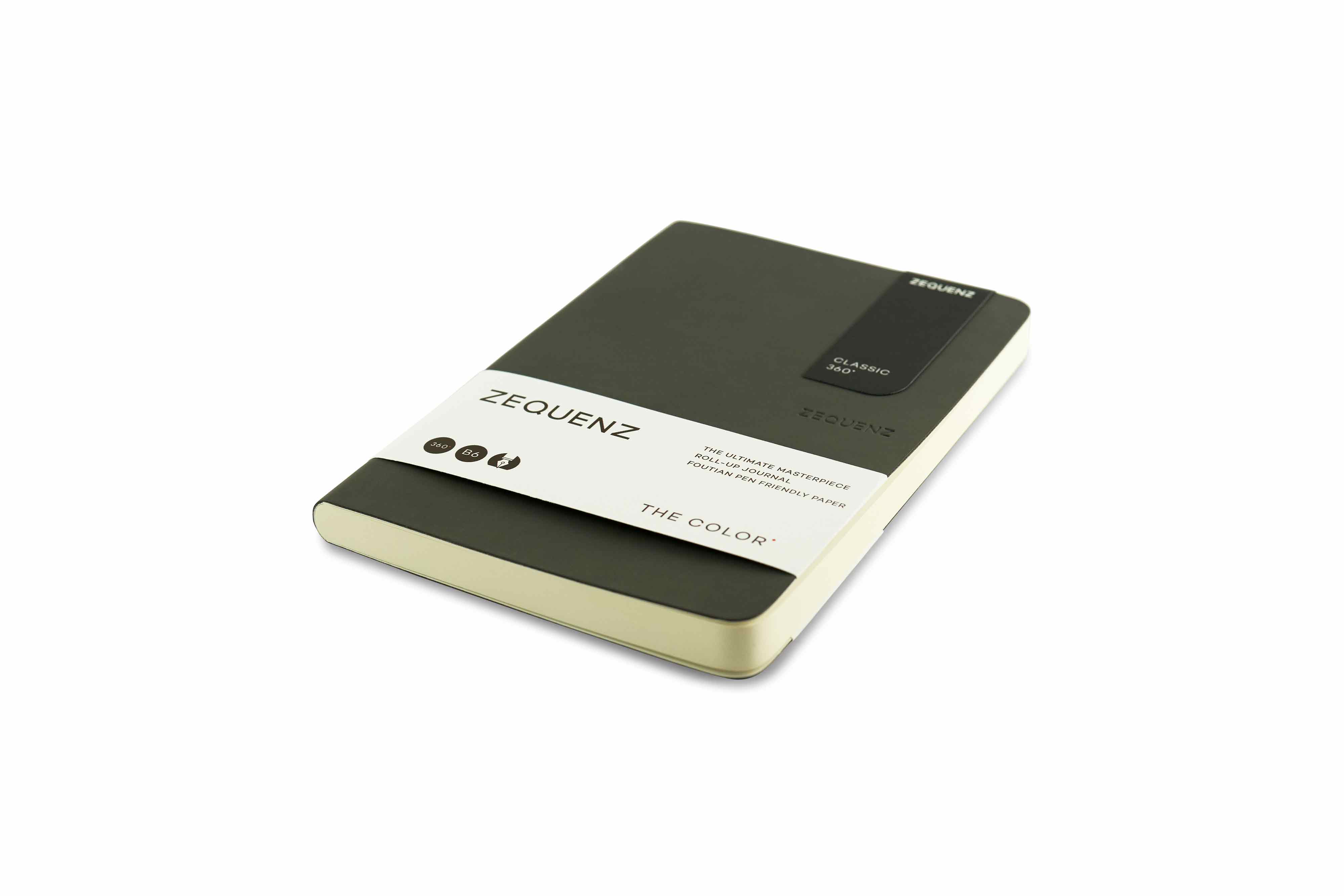 Zequenz The Color notebook B6 Storm Grey