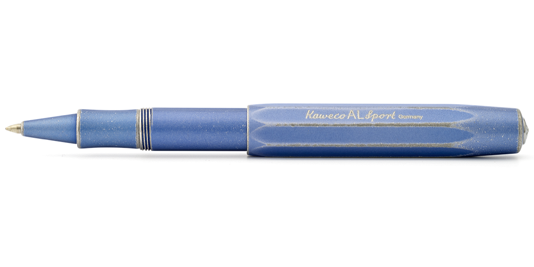 Kaweco_Stonewashed_Blau_Rollerball Kaweco AL Sport Stonewashed Rollerball Blau