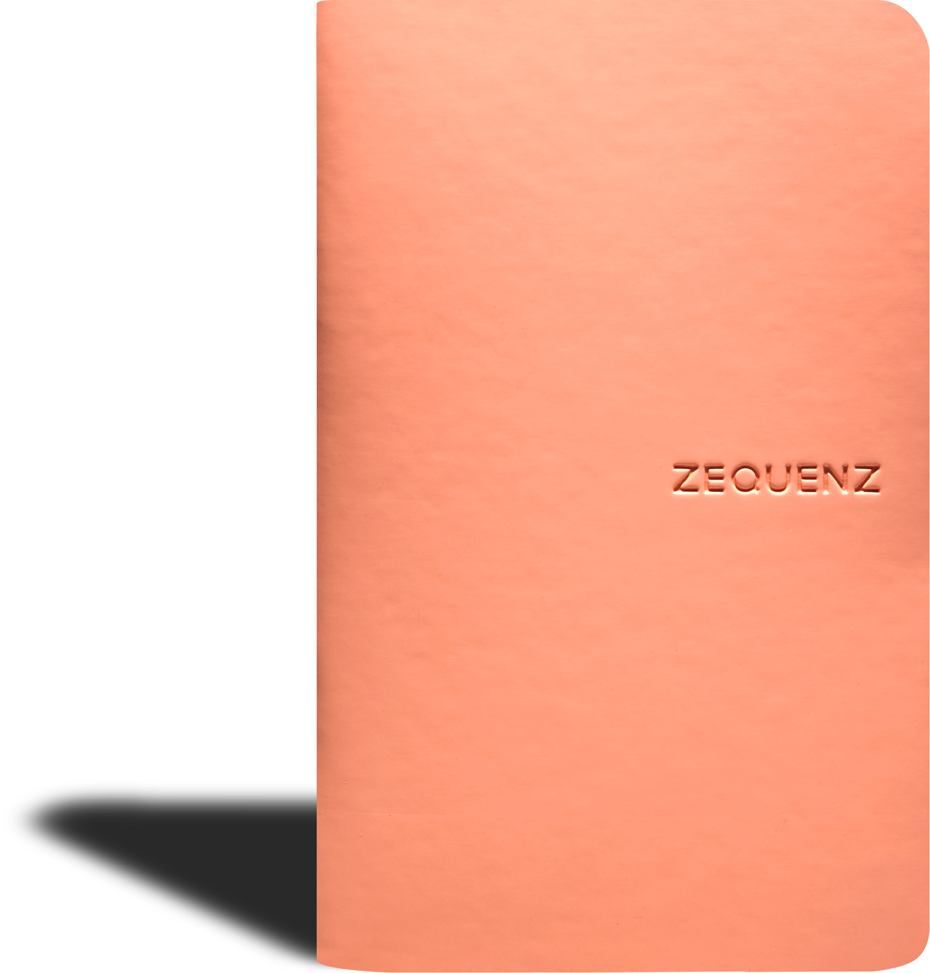 Zequenz The Color Notizbuch Professional Note Pfirsich