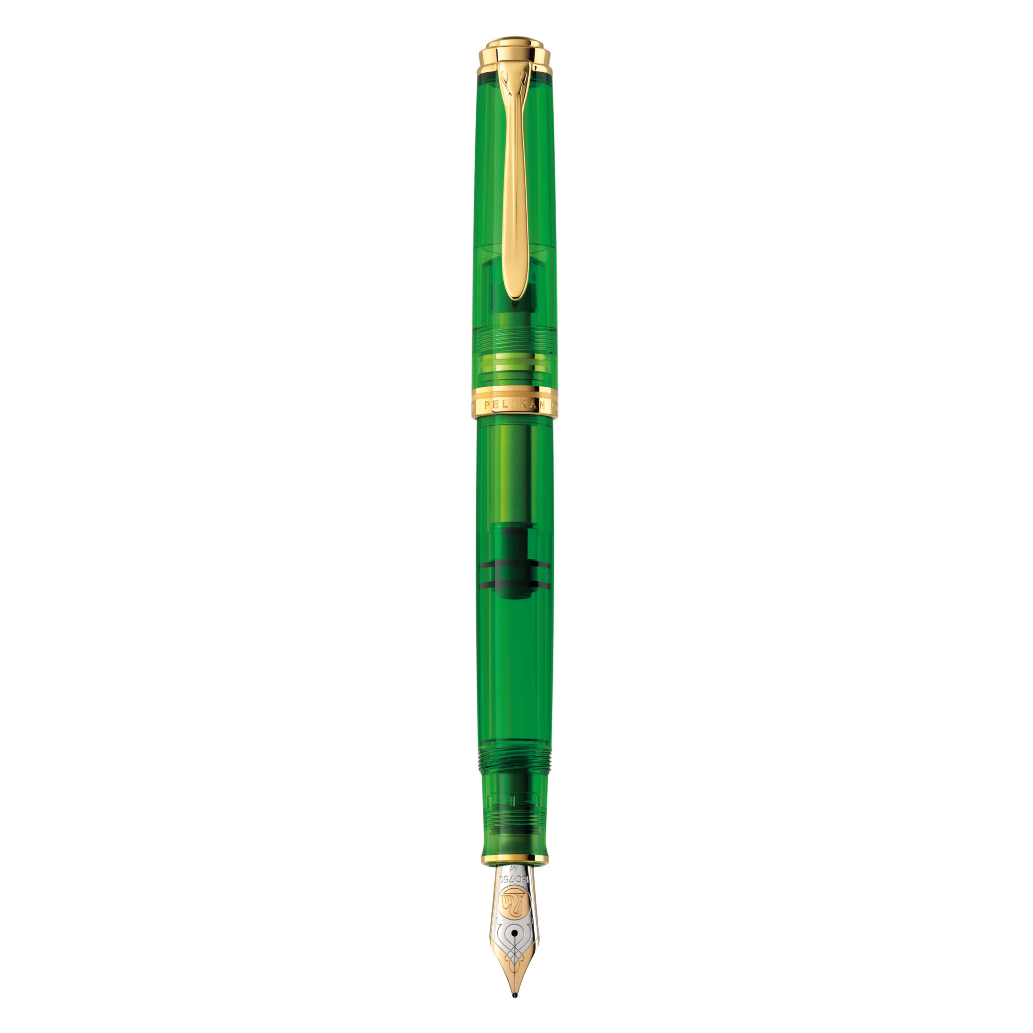 Pelikan Kolbenfüllhalter Souverän M1000 Renaissance Braun im Etui