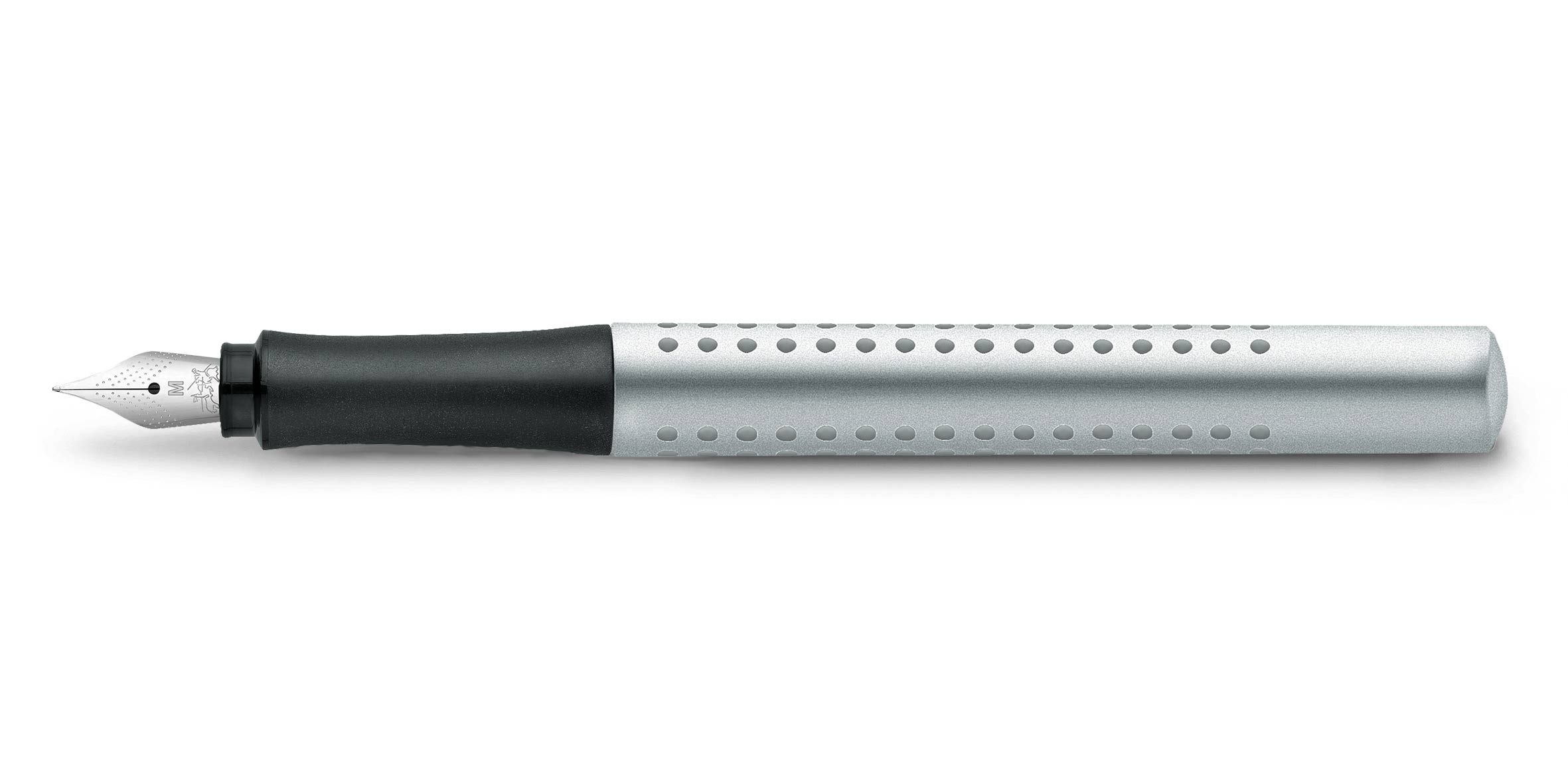 Faber-Castell-F-llhalter-Silber-GRIP-2011-fountain-pen-silver Faber-Castell Grip 2011 Füller Silber