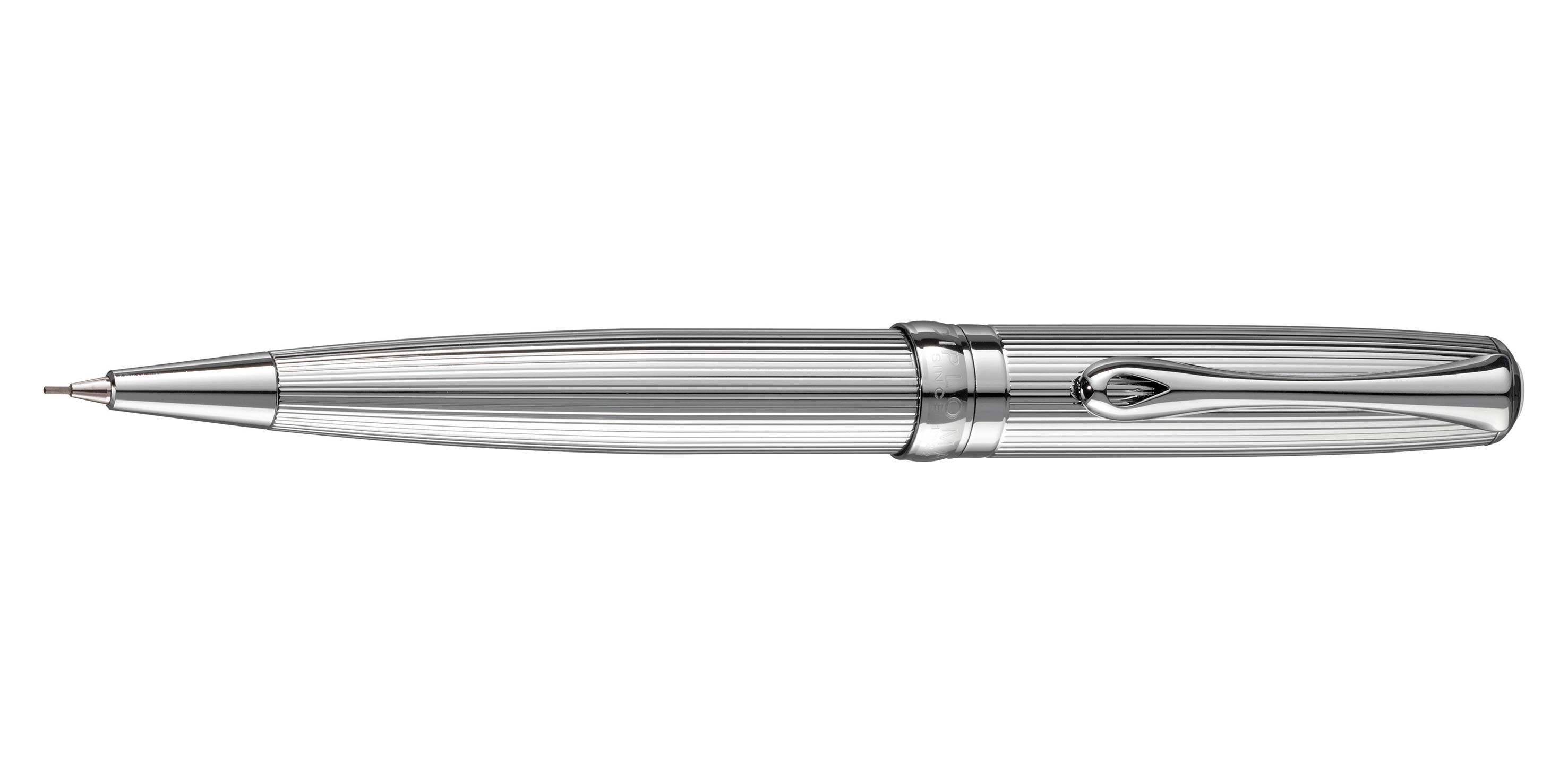 Diplomat Excellence A2 Drehbleistift Guillochiert Chrom