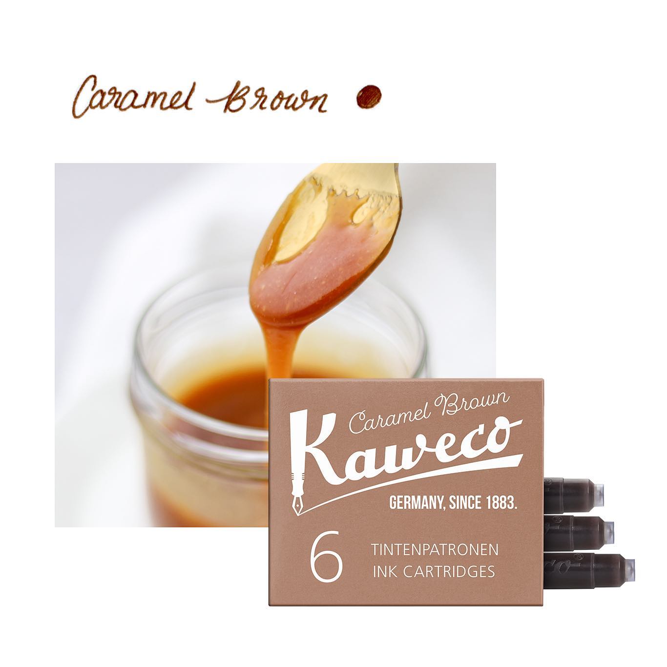 255284814_4655988717778243_810158082445977371_n Kaweco Tintenpatronen Karamel Braun