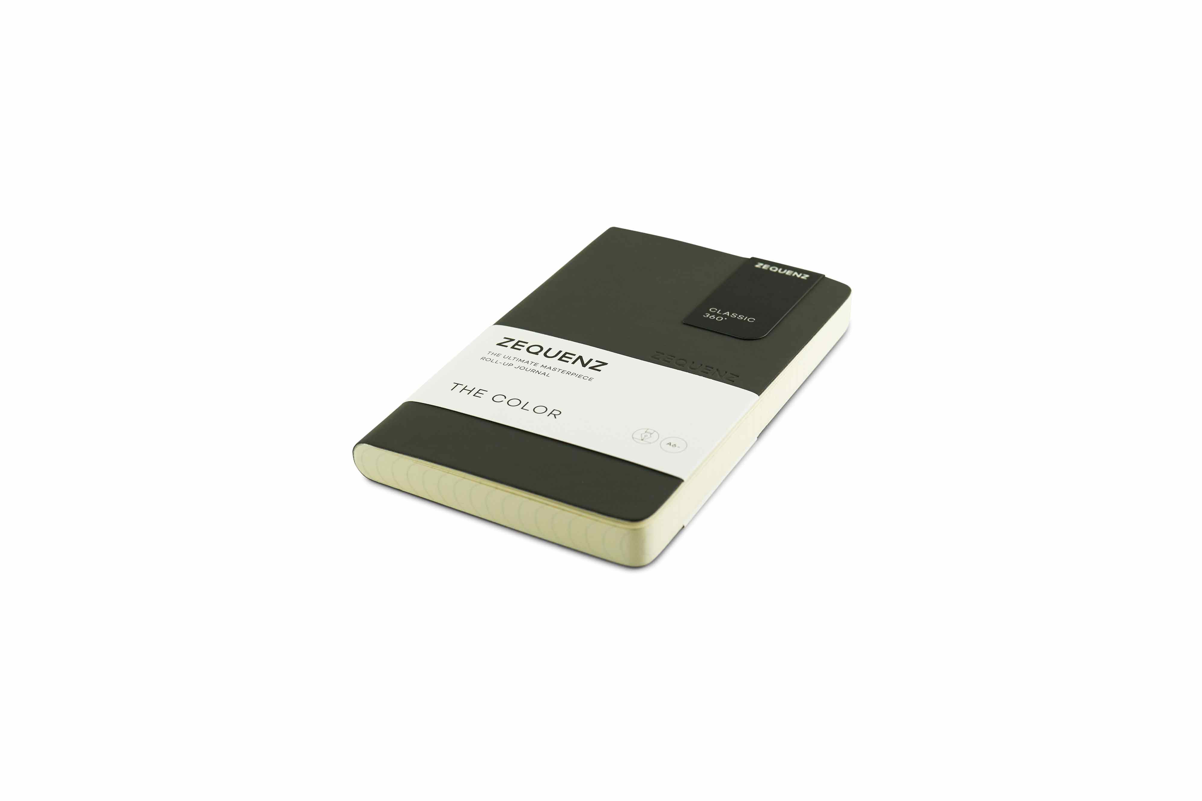 Zequenz-notebook-The-Color-A6-Storm-grey Zequenz The Color Notizbuch A6- Sturmgrau