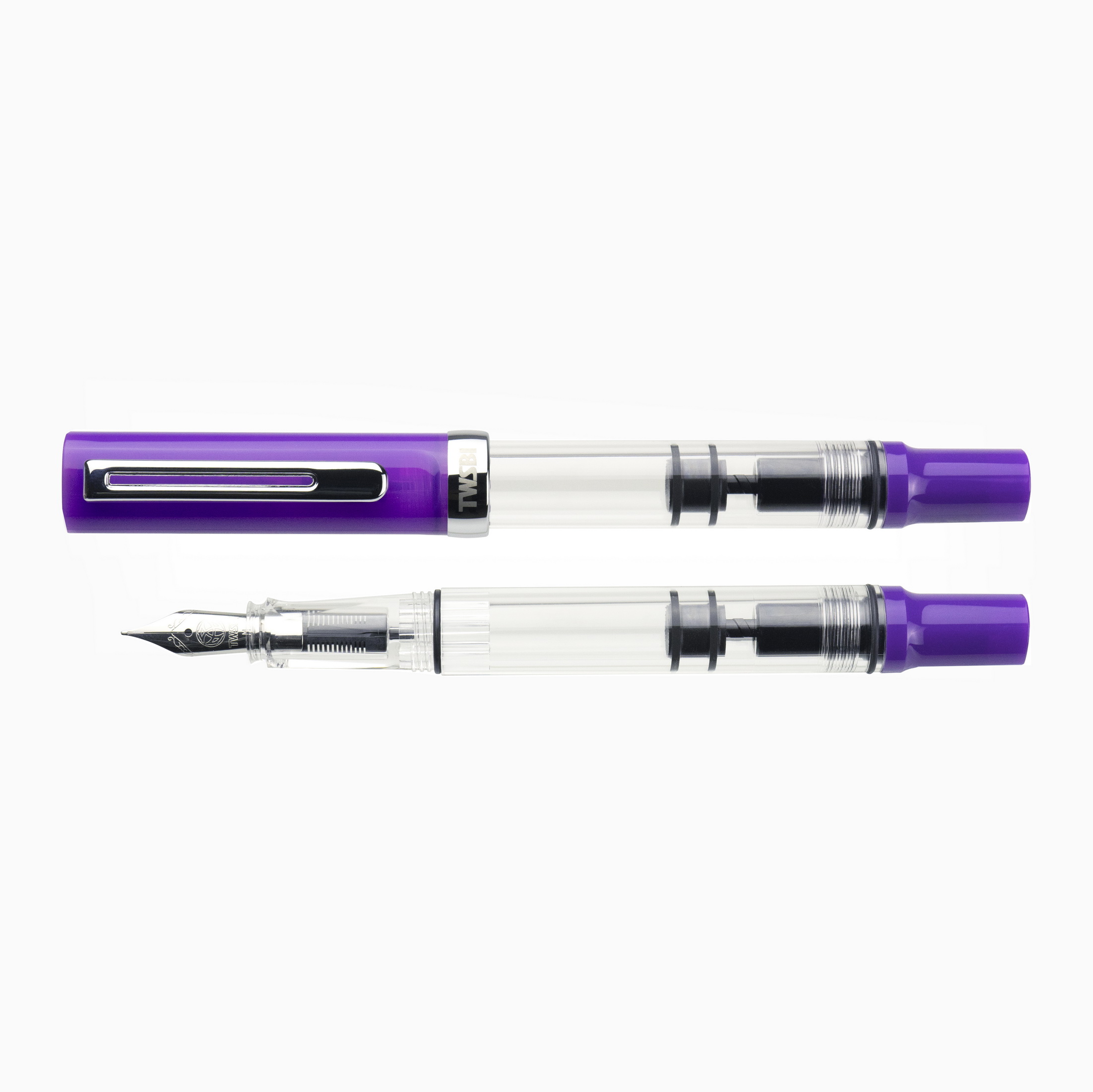 TWSBI ECO Kolbenfüllhalter Eggplant