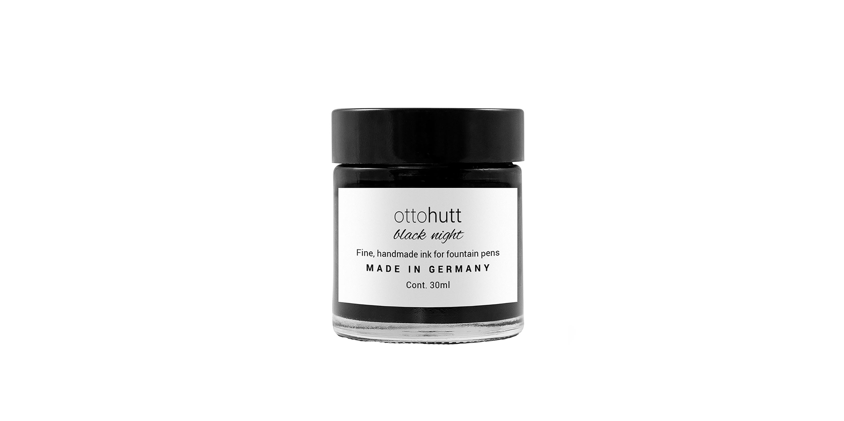 Otto-Hutt-Tintenglas-Black-Night-ink-jar Otto Hutt Tintenglas 30 ml black night