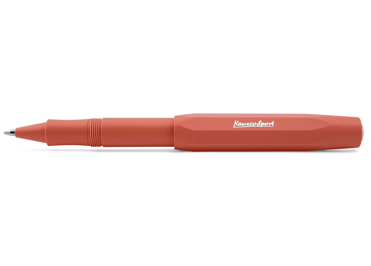 Kaweco-Skyline-Sport-gel-rollerball-pen-fox-red-orange-pocket-size Kaweco SKYLINE Sport Rollerball Fox rot orange Gel Mine