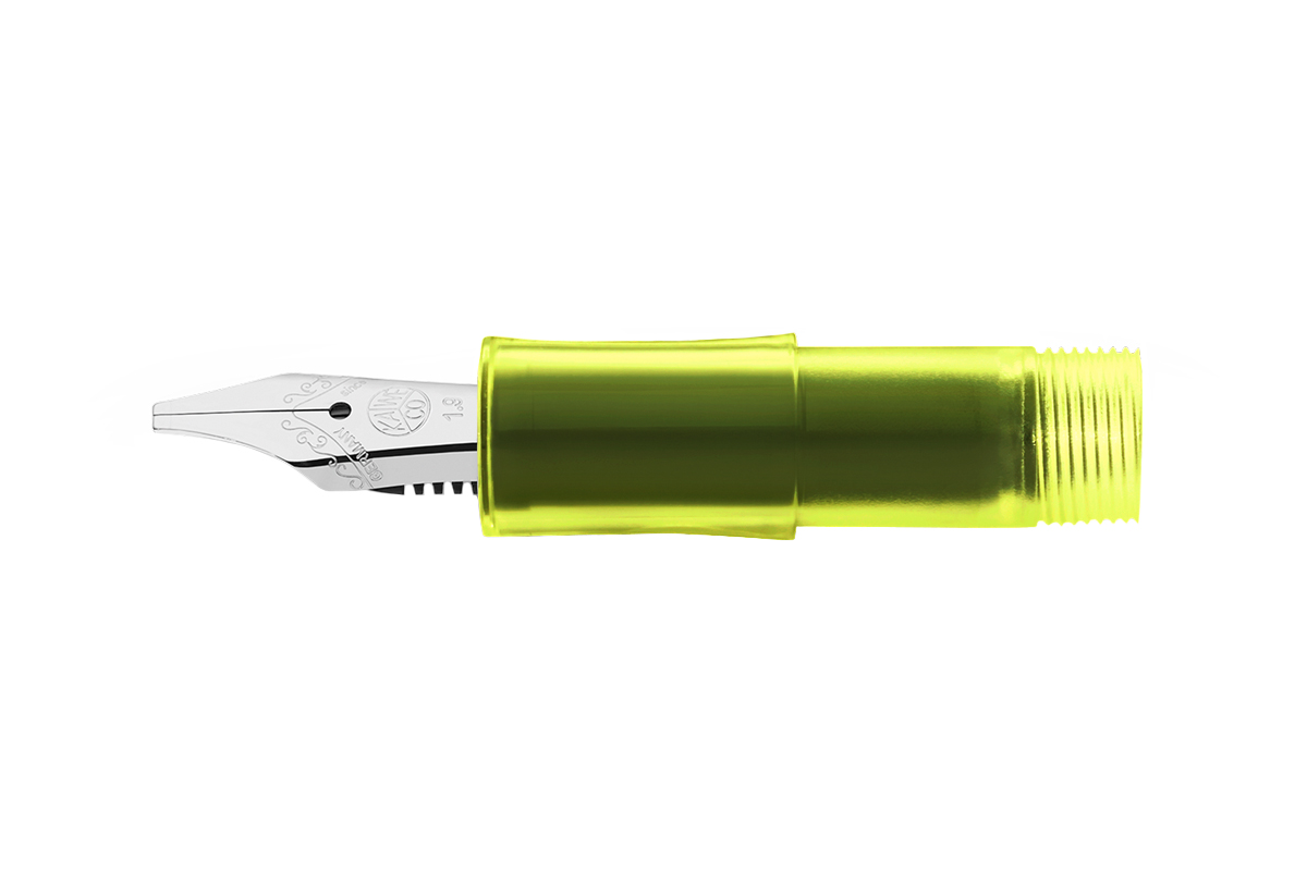 Kaweco_Glow_Marker_nib_yellow_1-9mm_web_ps Kaweco HIGHLIGHTER Mundstück mit Feder Leuchtend Gelb 1.9