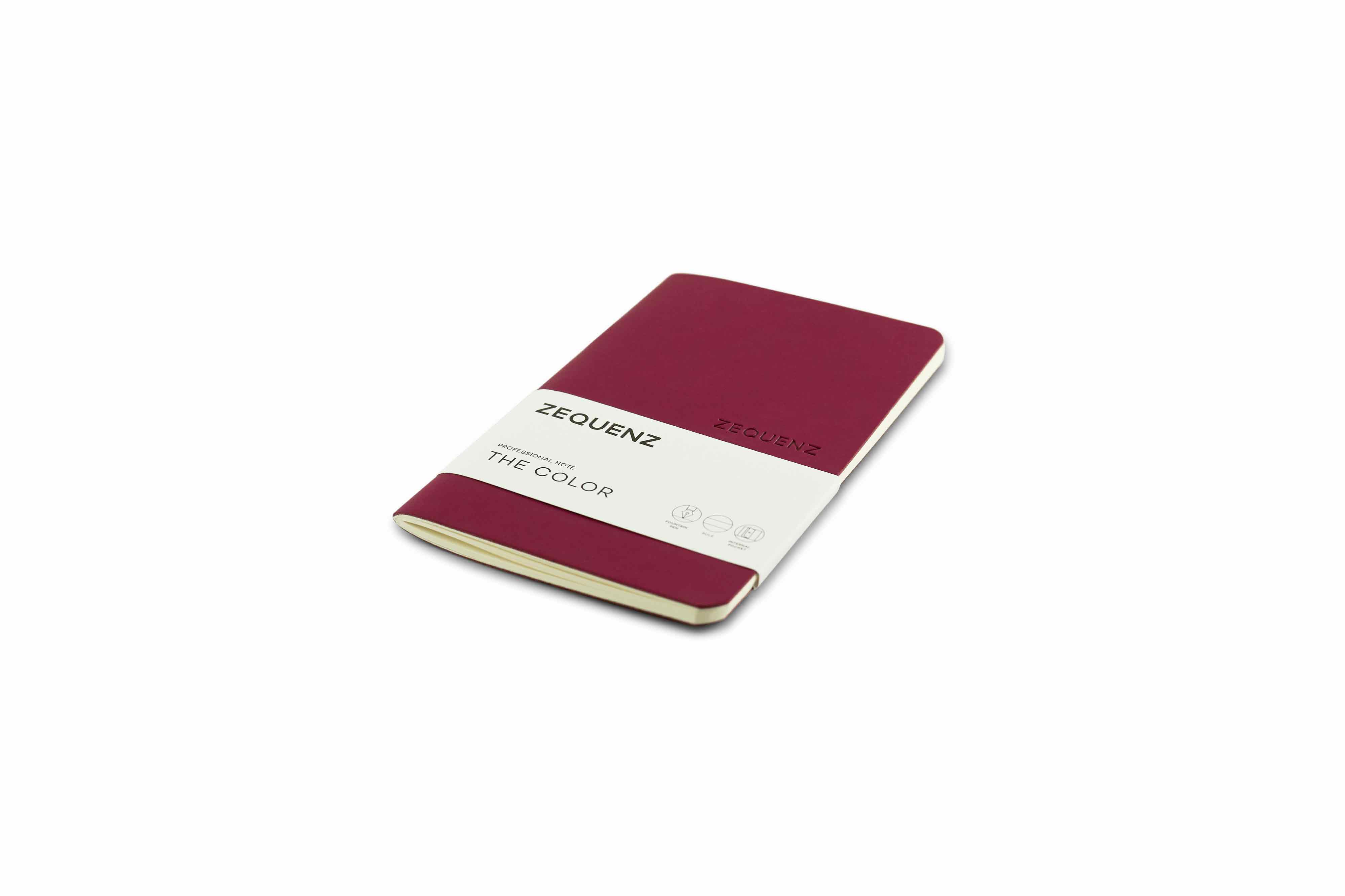 Zequenz-notebook-The-Color-A-Professional-Note-Berry-Bordeaux Zequenz The Color Notizbuch Professional Note Beeren Bordeaux