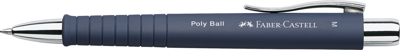 Faber-Castell Kugelschreiber Poly Ball M Blau Faber-Castell Kugelschreiber Poly Ball M Blau