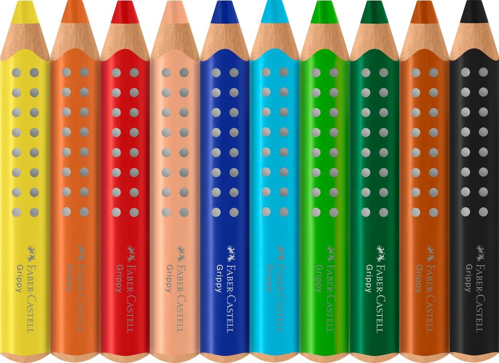 Faber-Castell Grippy Buntstifte 10er Set