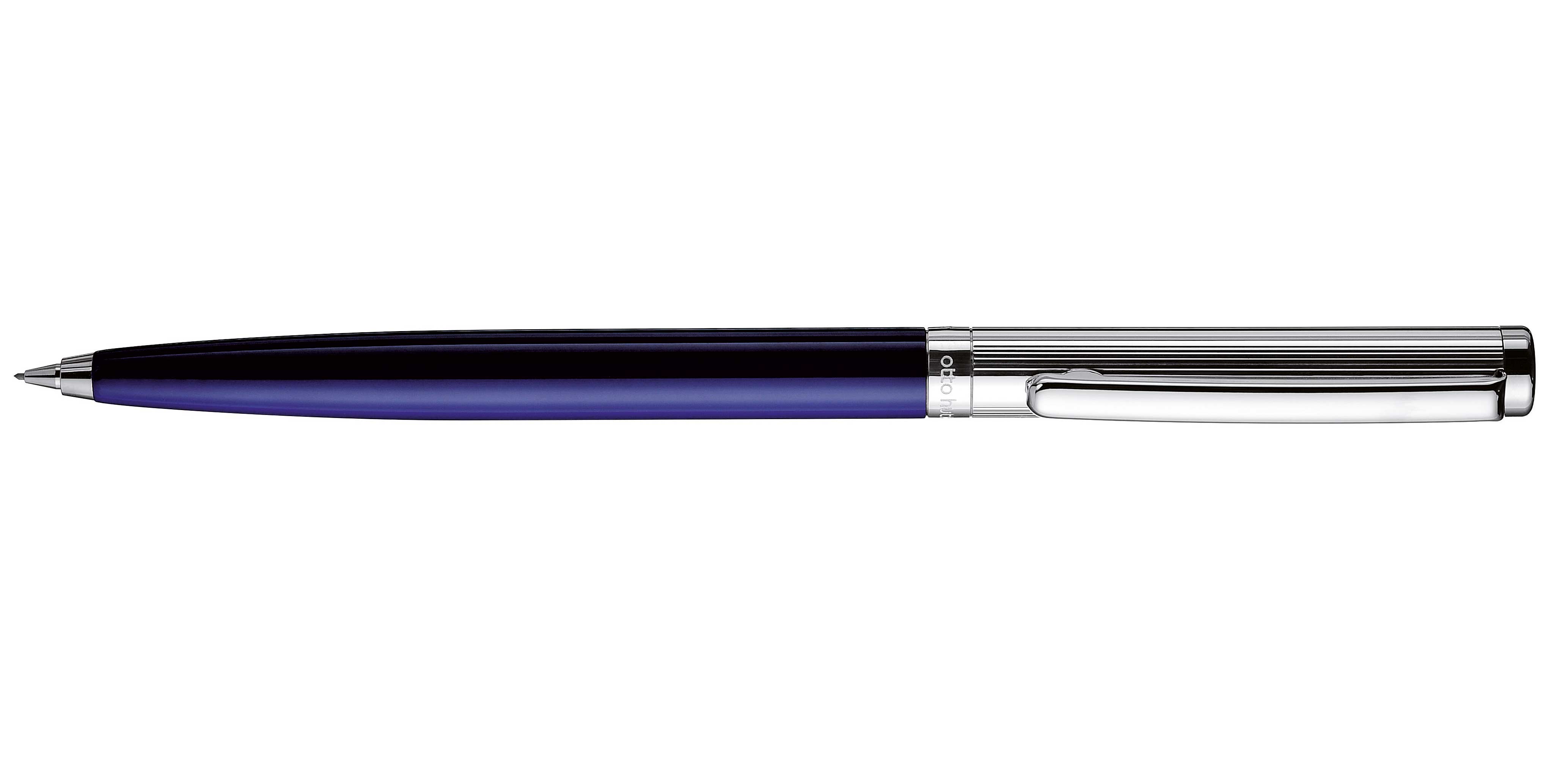 Otto-Hutt-Entwurf-01-Blau-Streifen-Bleistift Otto Hutt Entwurf 01 Dreh Bleistift Streifen Guilloche Blau
