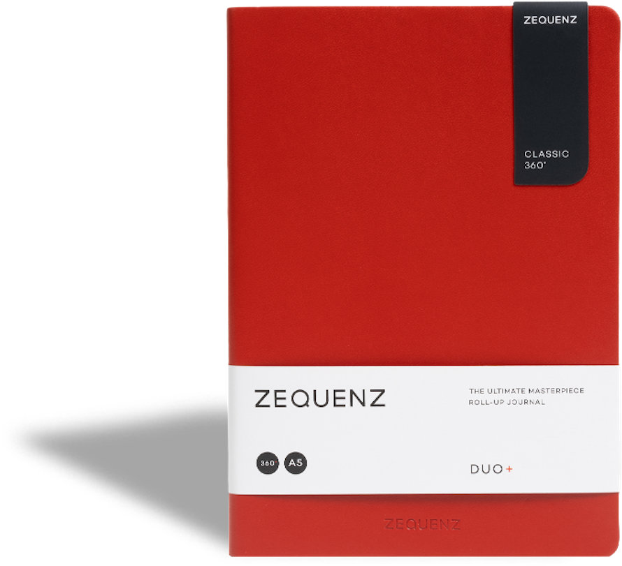 Zequenz Duo Plus Notizbuch A5 Alpine Sunset