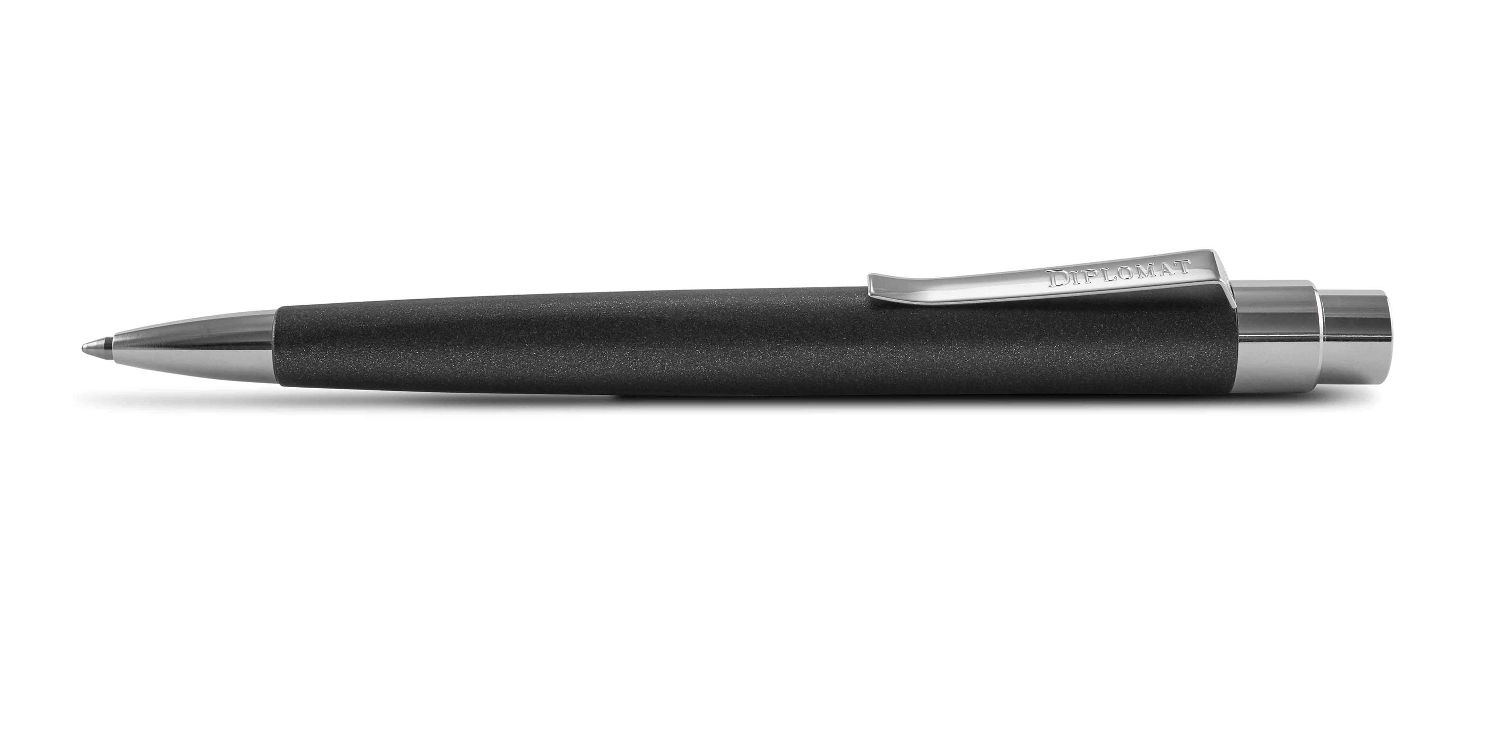 Diplomat-Magnum-Kugelschreiber-Rabenschwarz-ballpen-crow-black Diplomat Magnum Kugelschreiber Rabenschwarz