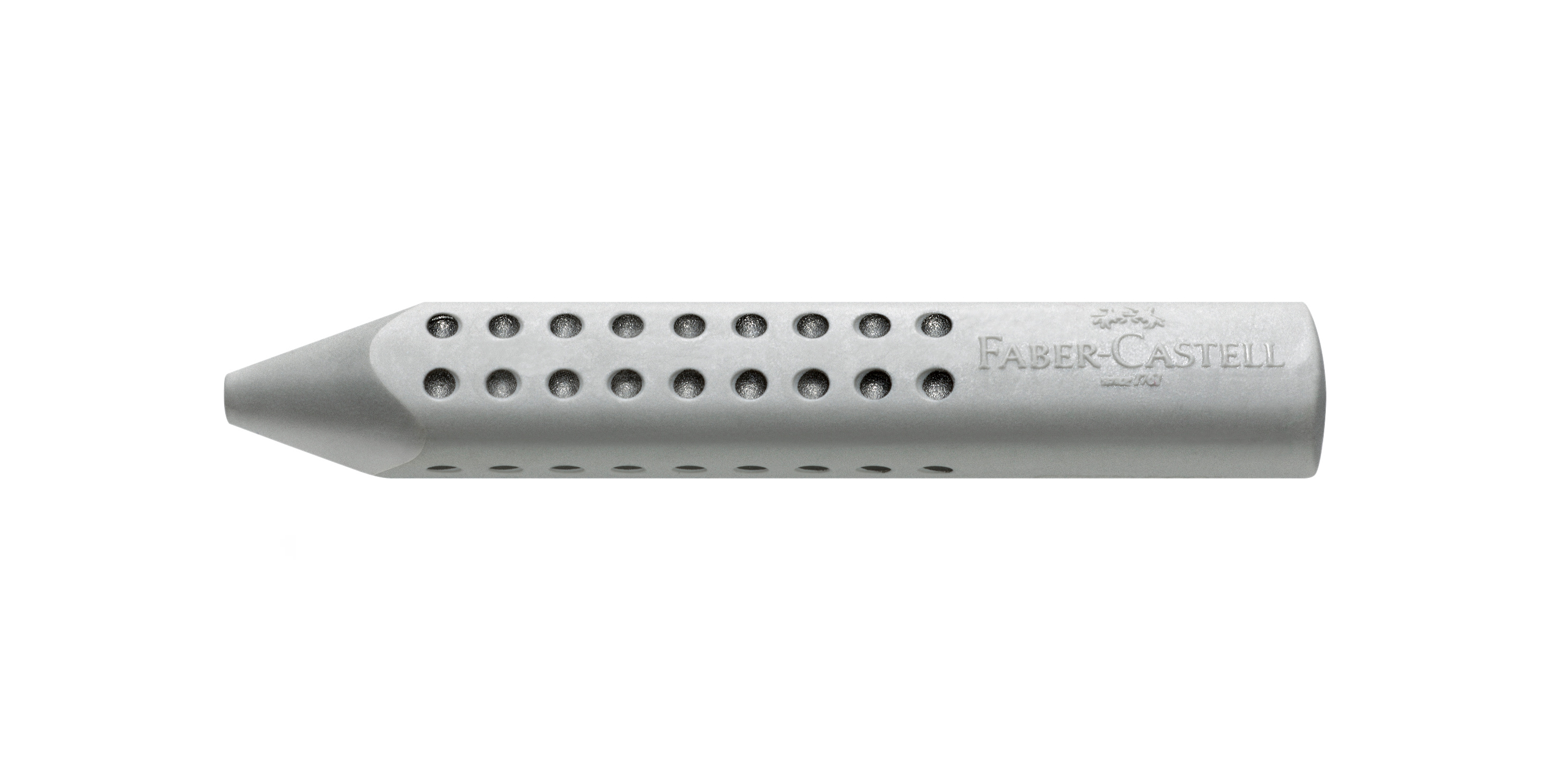 Faber-Castell Grip 2001 Dreikant Radierer Grau
