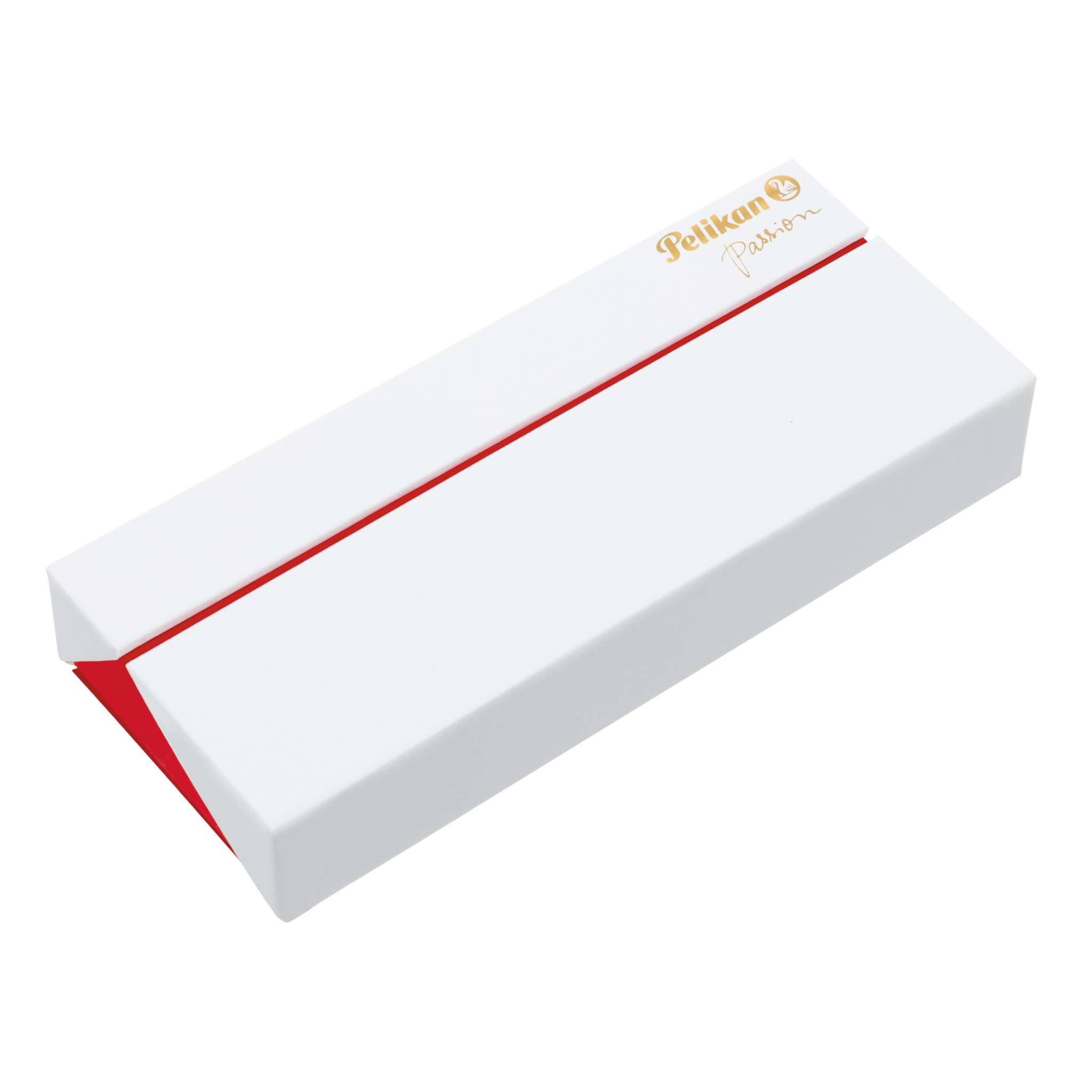 Pelikan Kolbenfüllhalter Souverän® 600 Rot-Weiß im Sonderetui
