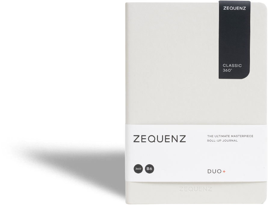 Zequenz Duo Plus Notizbuch B6 Arctic Sky