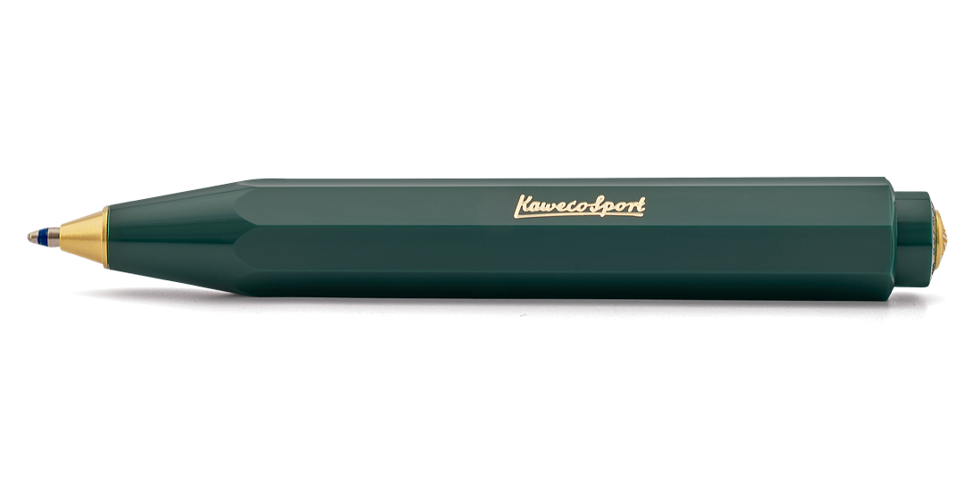 Kaweco_CLASSIC_Gruen_Kuli_Schatten Kaweco CLASSIC Sport Kugelschreiber Grün