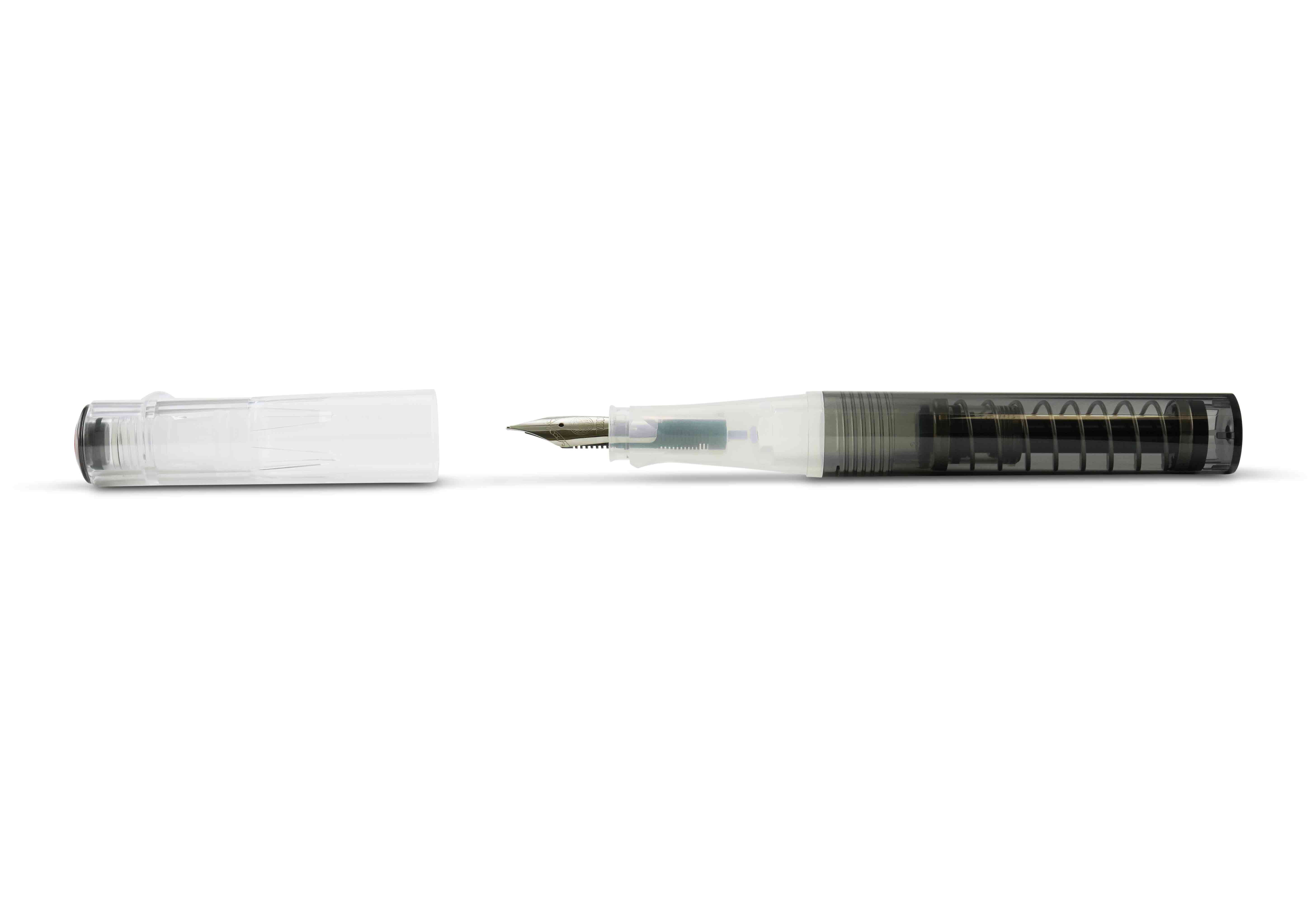 TWSBI-GO-Vacuum-piston-fountain-pen-smoke TWSBI GO Kolbenfüllhalter Smoke