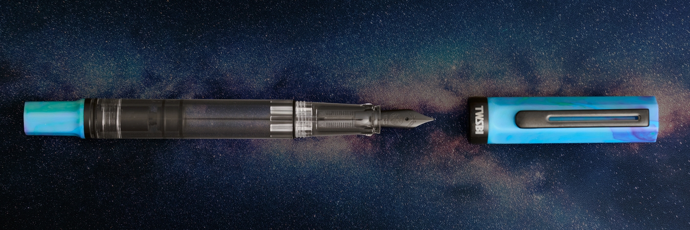 TWSBI ECO Cosmos Blue Onyx Kolbenfüllhalter
