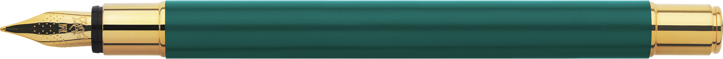 141430_Fountain-pen-Neo-Slim-gold-rainforest-M_High-Res_88628 Faber-Castell Füllhalter Neo Slim rainforest