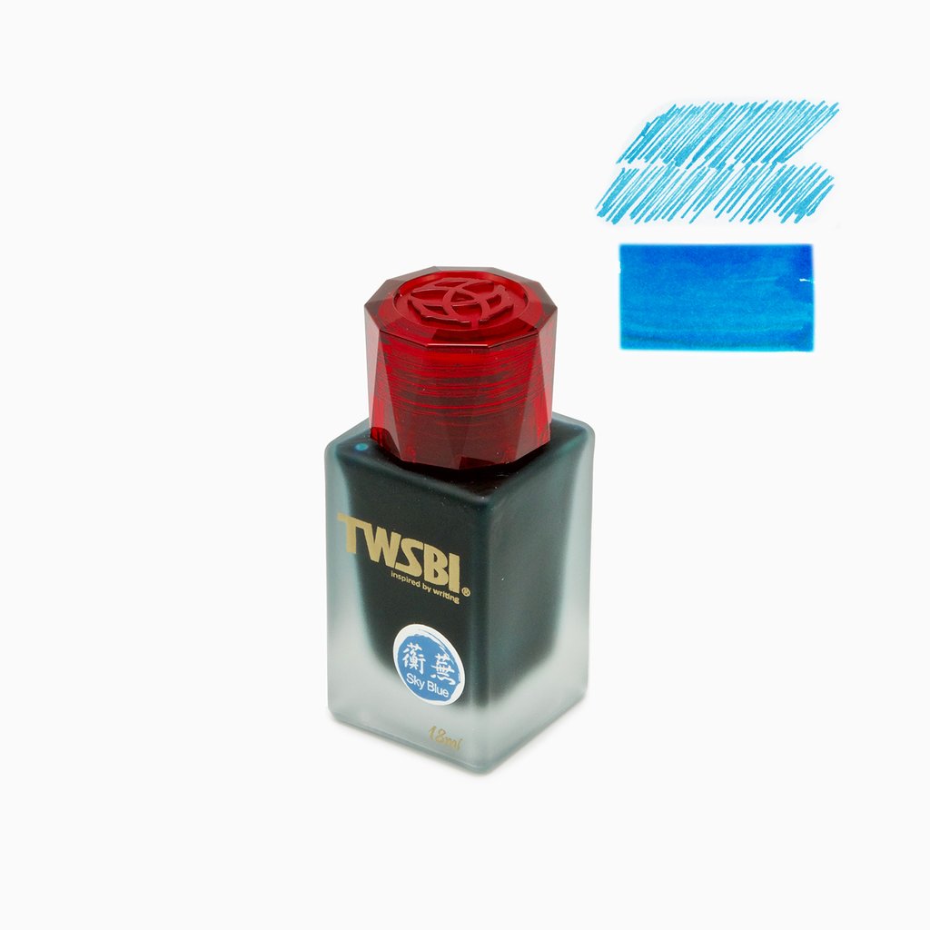 TWSBI 1791 Tintenglas Himmel Blau 18 ml
