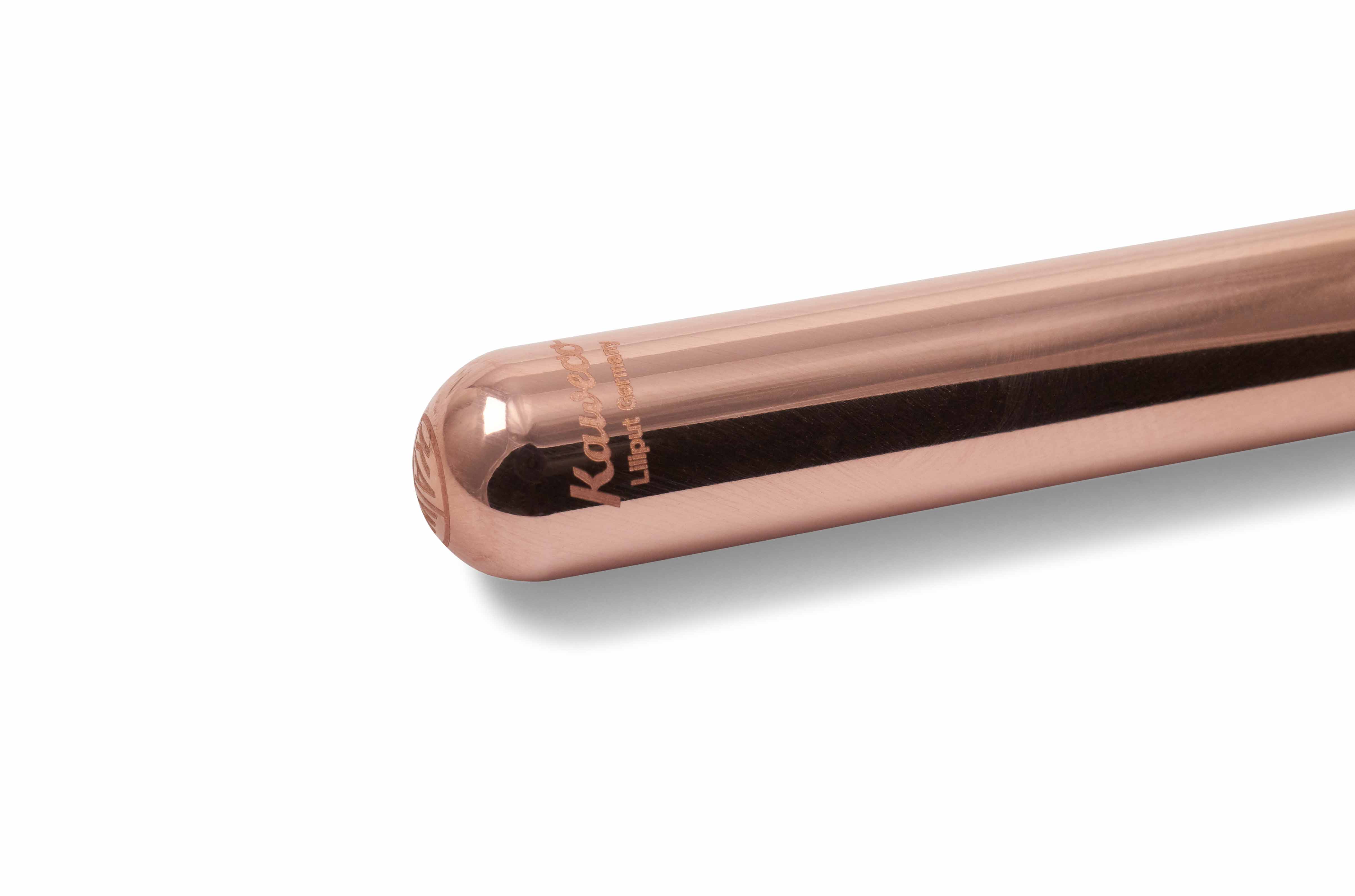 Kaweco-Liliput-Detail-Kupfer-Kappe Kaweco LILIPUT fountain pen copper detail cap